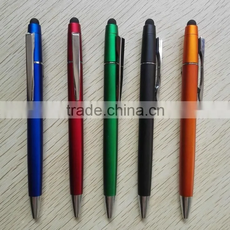 Cheap import products chromed neb ,metal clip logo magnetic stylus pen