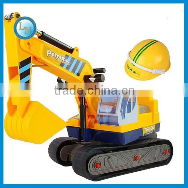 Lino 1.5KW outdoor amusement park equipment kids ride mini digger rides mini excavator for sale