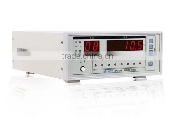 Easy operation multi-channel temperature inspecting meter