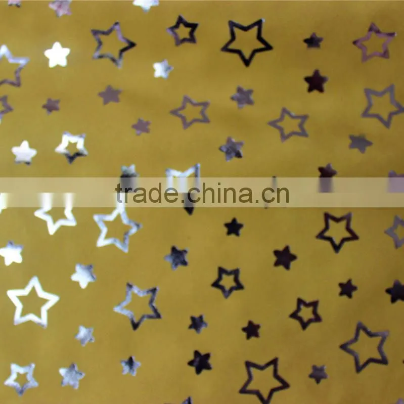 100% polyester bronzed polyester fabric for garment or decorative