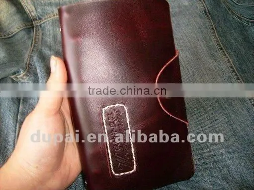 Retro leather book cover