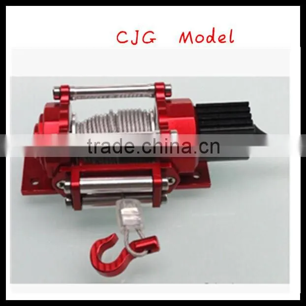 4x4 accessories 2014 New Product Bulldog 9300XT Scale rc car Winch (RED)
