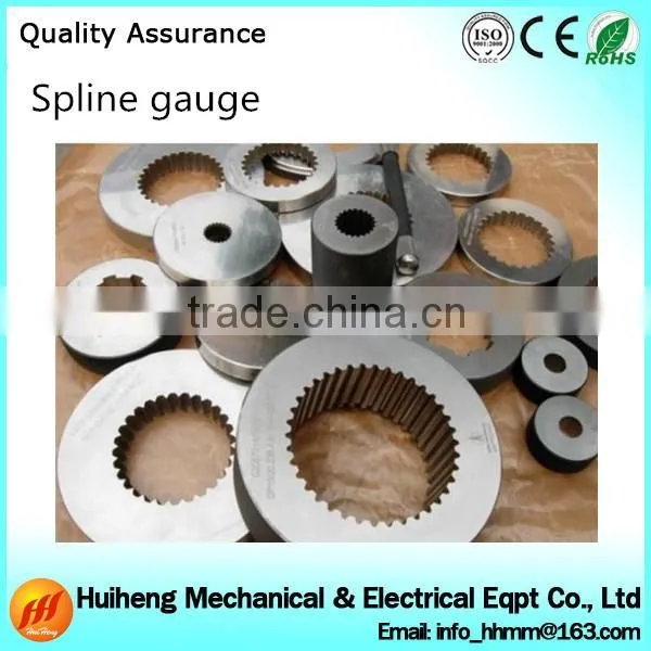 Go nogo Spline gauge measuring gauge