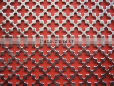 Perforated metal mesh