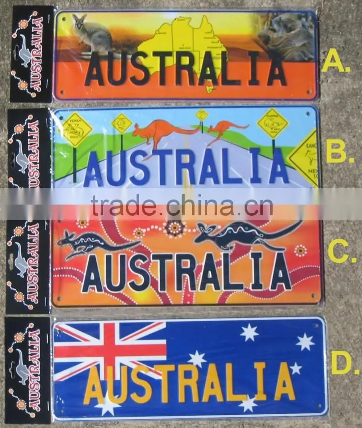 metal craft custom license plate