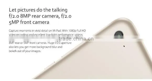Xiaomi Mipad 2 Win 10 64GB Tablet PC Mi Pad 2 7.9 inch 2048X1536 Intel Atom X5 Z8500 2GB RAM 8MP 6190mAh Full Metal Body