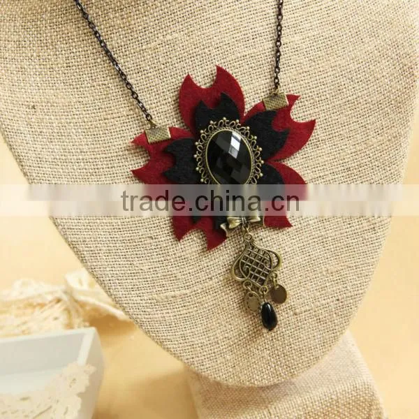 MYLOVE Brand Colourful butterfly chain metal alloy sweater necklace MLSC28