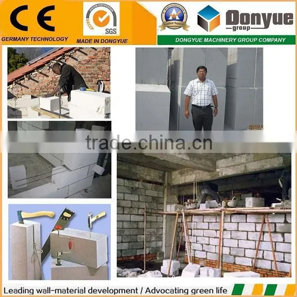 ytong cutting machinary AAC Block manufacturers new technology product