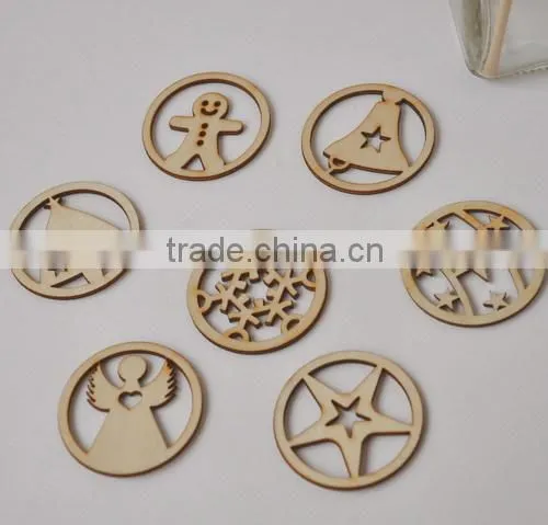 wood veneer shape,MDF flourish, wooden flourish scrapbooking card craft embellishments