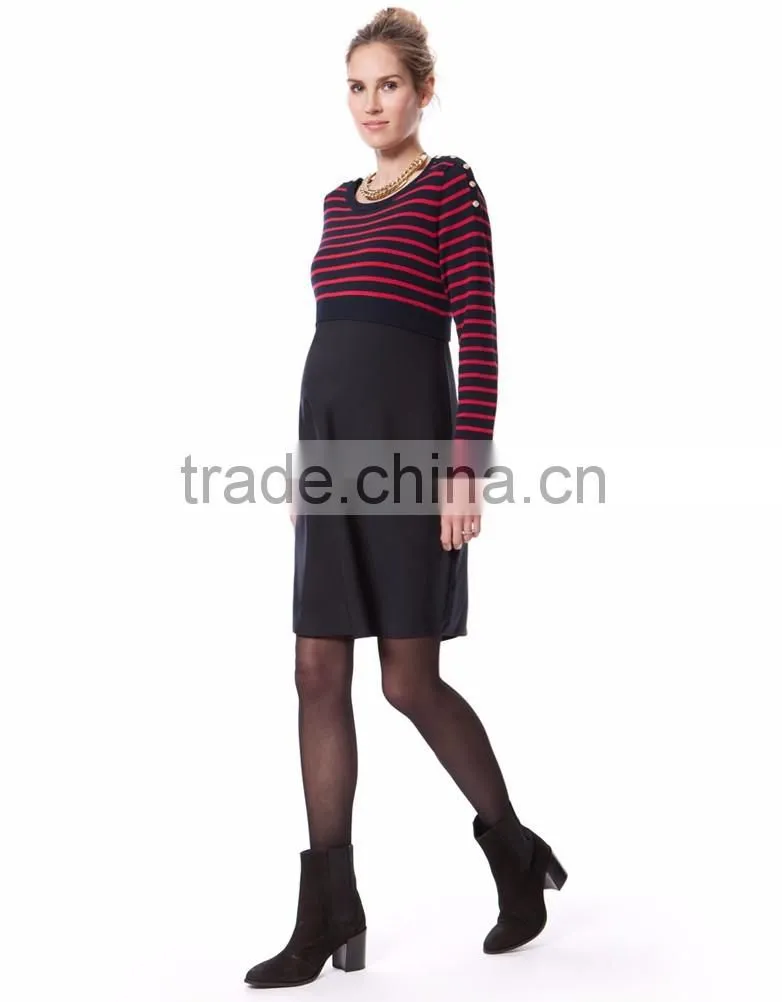 Outdoor maternity nursing clothes for breastfeeding with Long sleeves