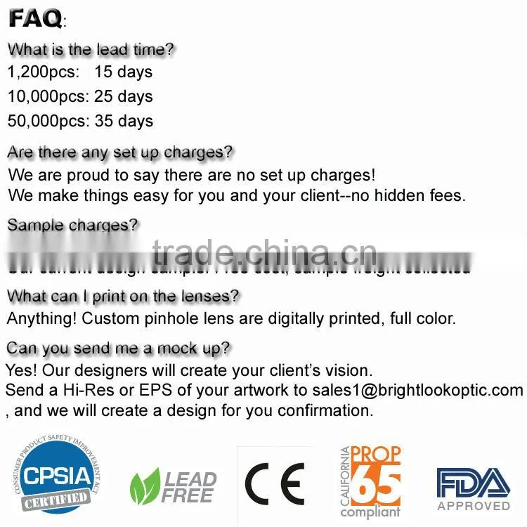 2014 Hot Sell Printing Sunglasses With Custom Logo Pinhole Printing On Pinhole Sticker Lens Printing Sunglasses (BSP2836)