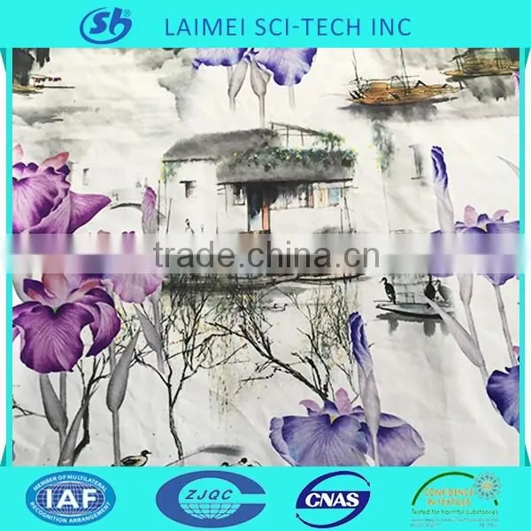 High quality 100% polyester brushed plain digital print home textile for bedding