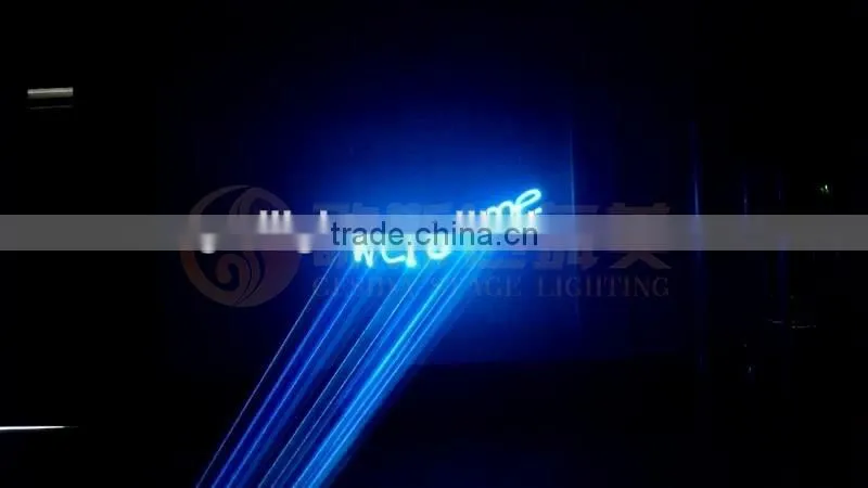 2016 Latest Technology Hot Selling Animation Text /writing laser Stage lighting