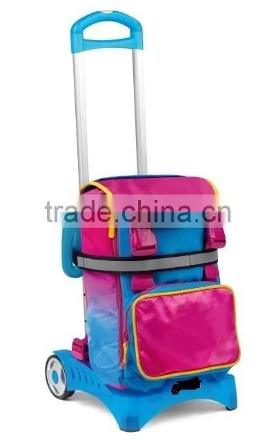 Adjustable Aluminum Mini School Trolley Cart