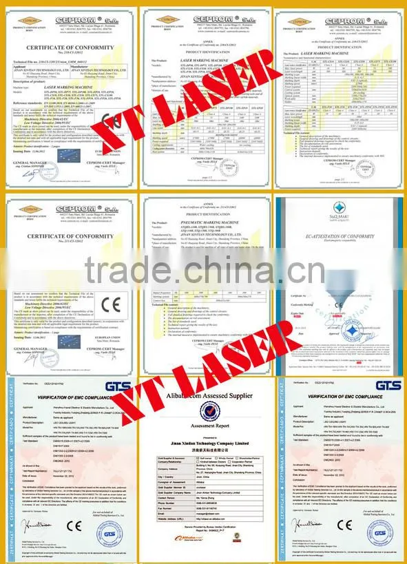 Optical fiber laser marker fiber 20w laser marking machine metal and nonmetal marker hot slae
