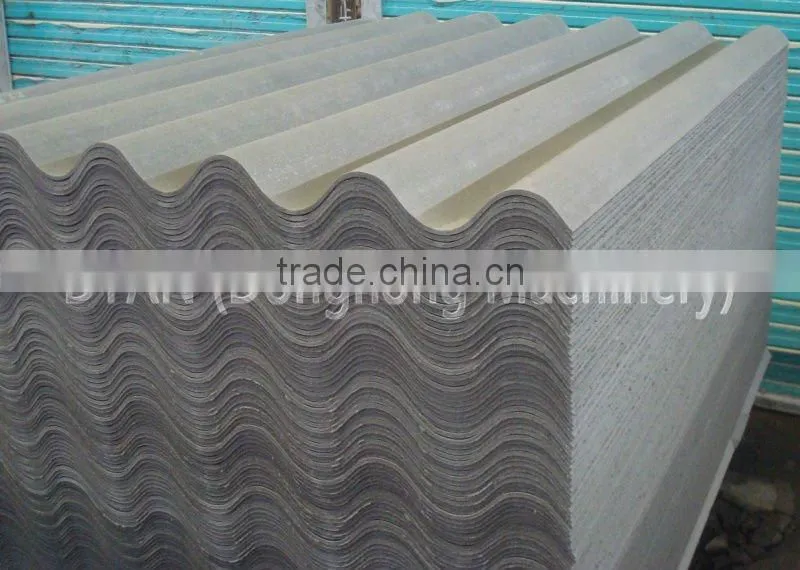 High Capacity Corrugated Asbestos Cement Roofing Sheet Machine
