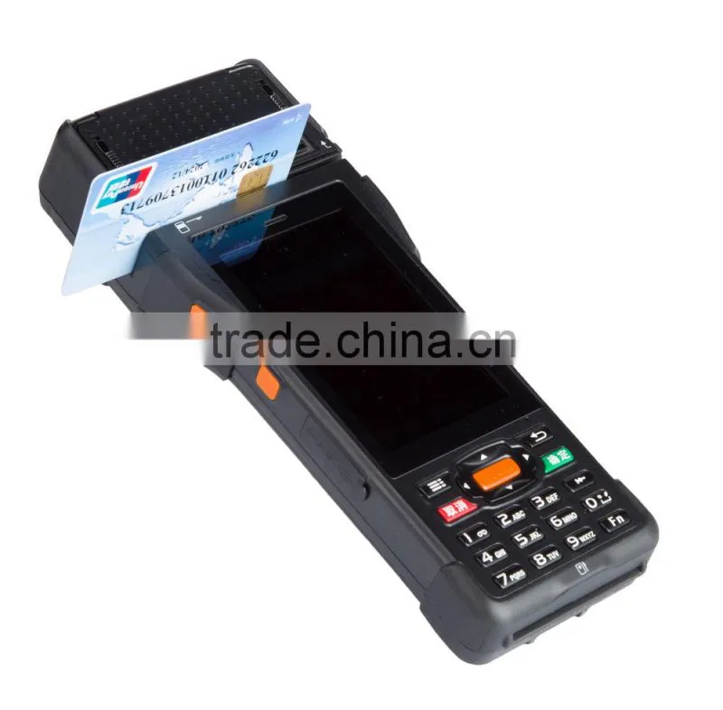 rugged POS android with Sim card