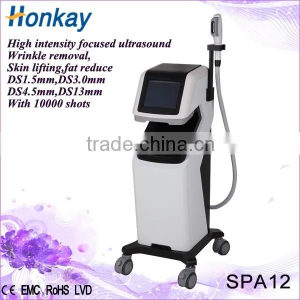 2016 best machine/ high intensity focus ultrasound/ face lift