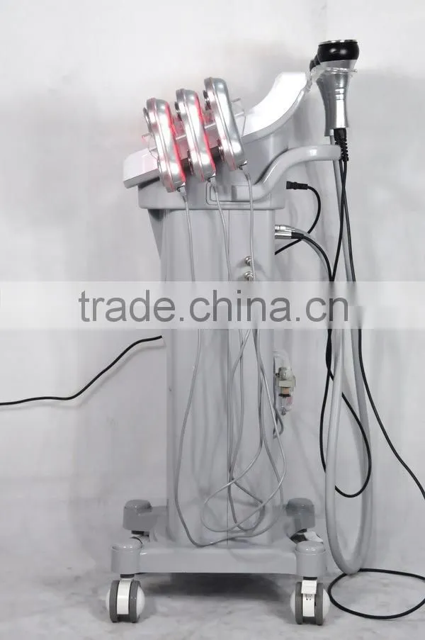 Ultrasound Cavitation System Vacuum RF body Slimming Machine, Fat Cracking Vibration Cellulite Machine LK-500