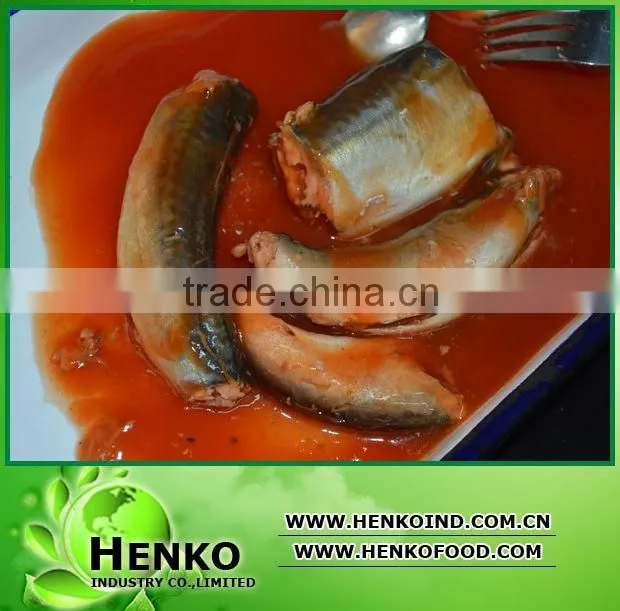 425g canned mackerel in tomato sauce