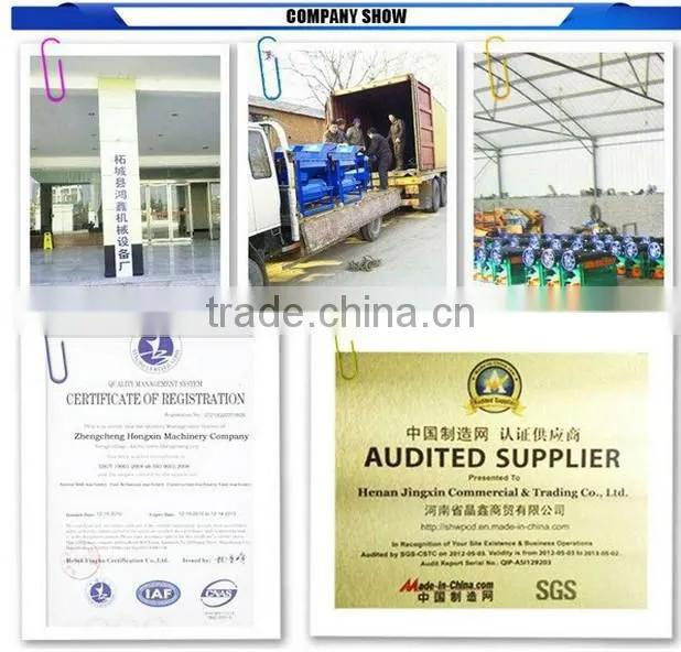 manual clay hydraulic press form concrete brick making machine/cement brick machine