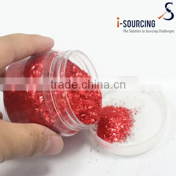 1.5mm PVC and aluminum glitter