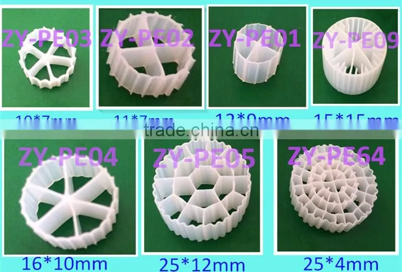 2017 new Economic Safe Valuable plastic bio carrier Type Kaldnes K3 media