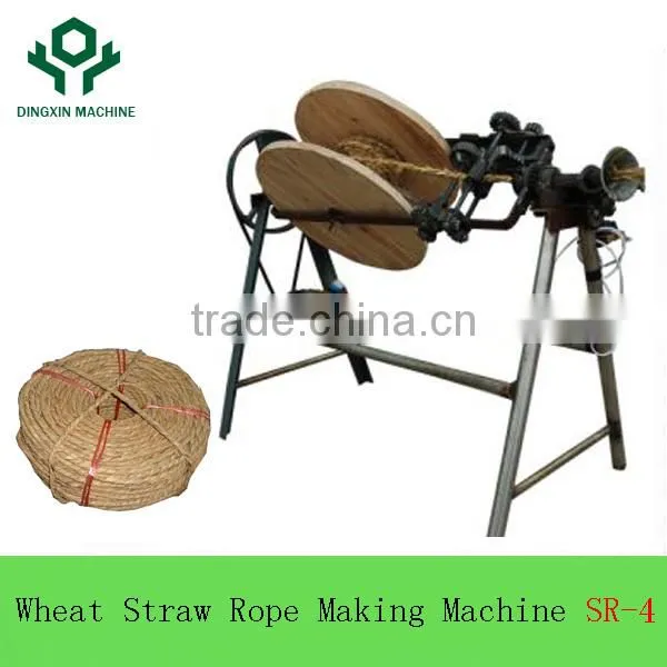 2017 Simple Structure farm tools Semi Auto Rice Straw Rope Spinning Machine