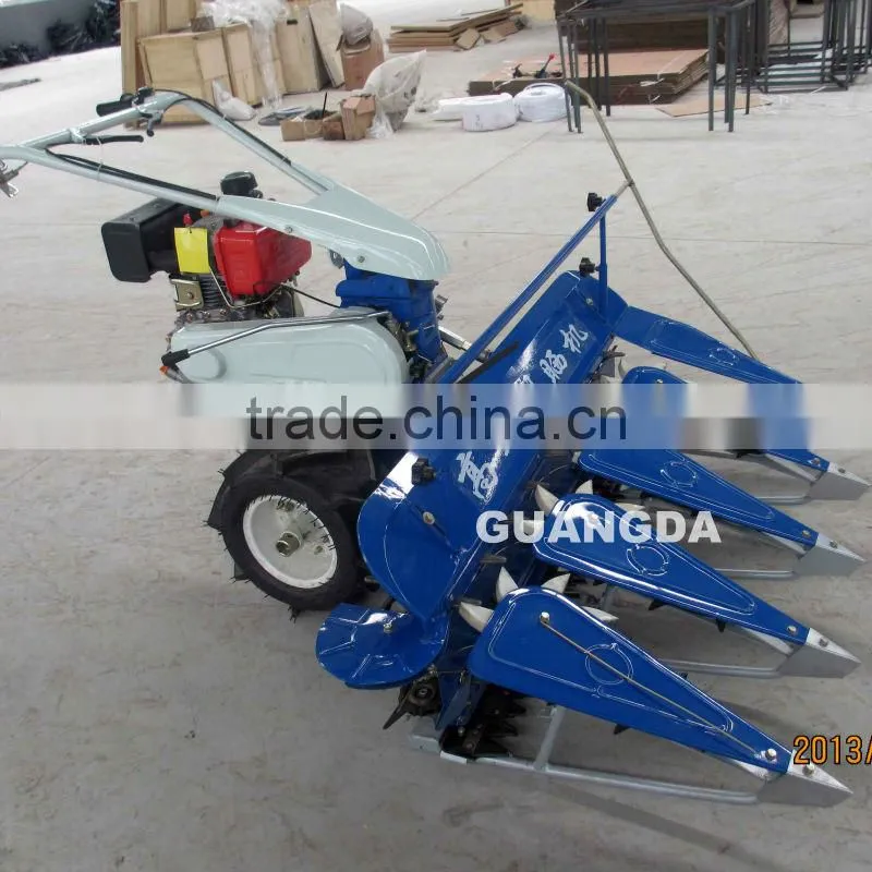 7.5hp semi feeding mini wheat harvester