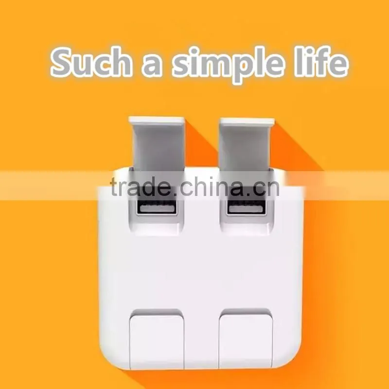 Fashionable 4 ports USB adapter/socket