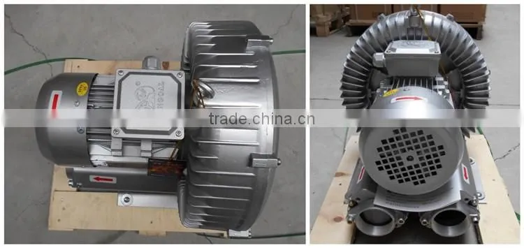 die casting aluminum centrifufal blower and high pressure ring blower Roots blower for Automatic boxing machine