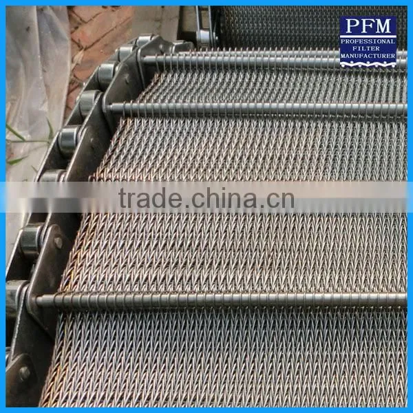 SS Wire Mesh Belt Conveyor /heat resistant wire mesh conveyor belt