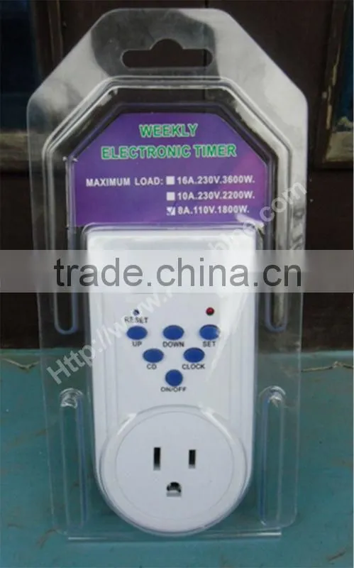 US plug electric timer