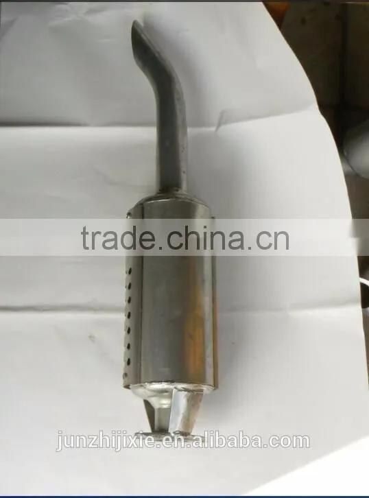 Farming Single Cylinder Diesel Engine Stainless Steel Exhaust Muffler Tail Pipe CF1125