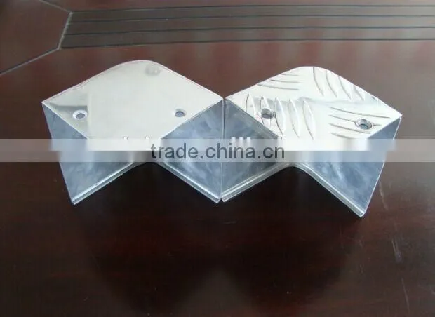 CNC machined Metal parts,metal component for truck corner protecting