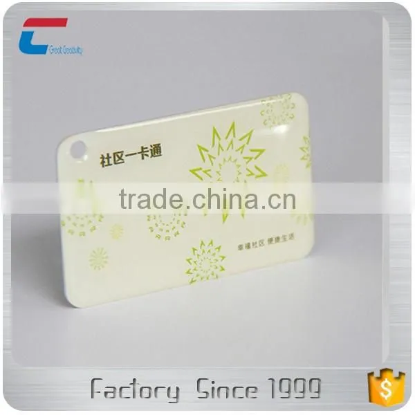 Epoxy Waterproof Passive HF 13.56MHz NFC RFID Smart Card /Tag For Asset Management And Inventory Management
