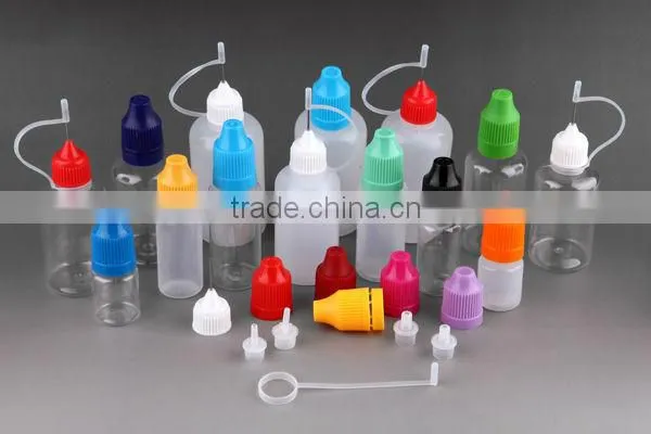 5ml Needle tip cap e-liquid dropper bottle 50ml PE plastic dropper bottle for e-cigarettes, plastic bottle