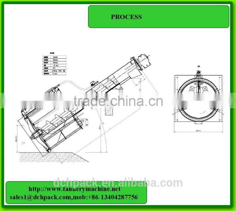 rotary drum screen for treatment system