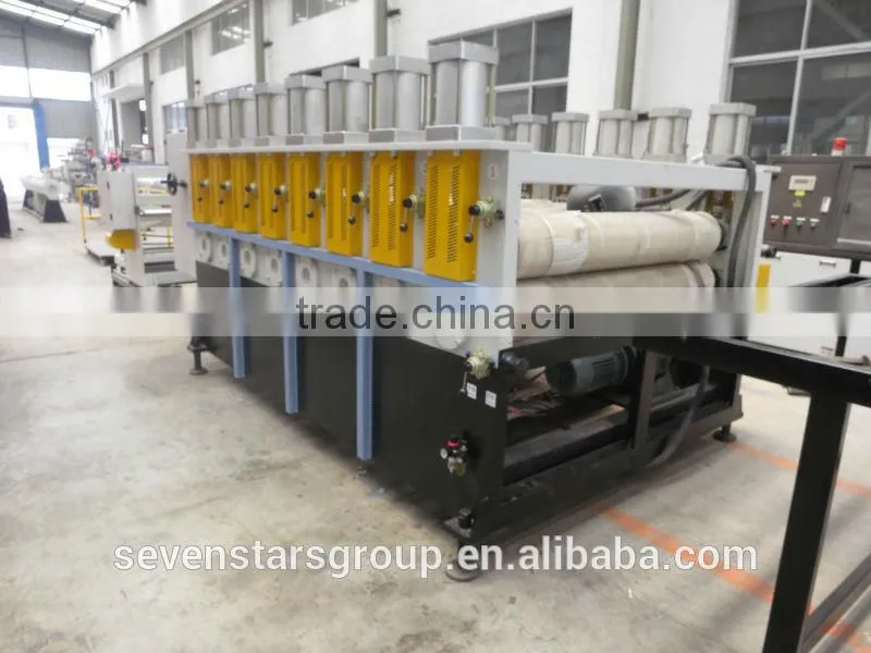 automatic pvc foam board making machine/pvc foam plate making machine