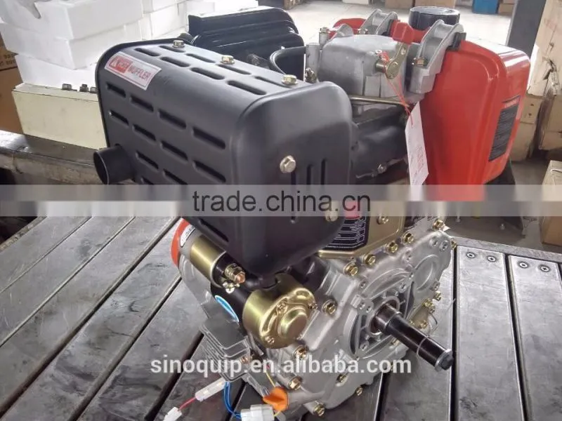 Air-cooled Manual Start 10hp Model 186 Diesel Engine