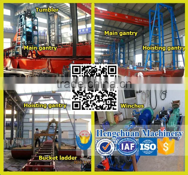 gold dredger & dredging equipment