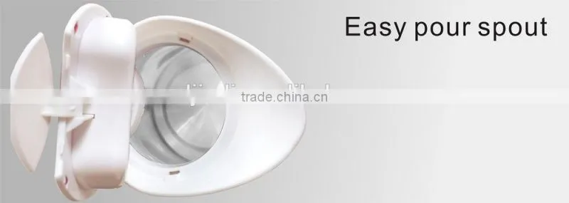 Hot 360 rotation plastic Cordless electric kettle