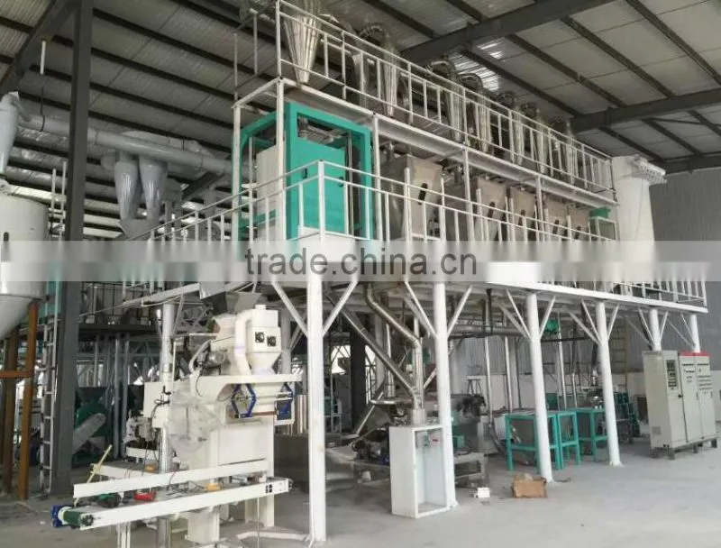 mini maize wheat flour mill processing plant from factory price