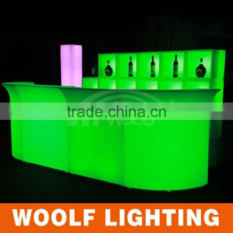 led restaurant bar counter,nightclub bar counter, bar counter design