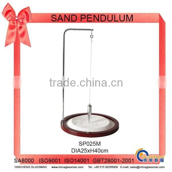 Sand Pendulum With Wooden Pallet SP002