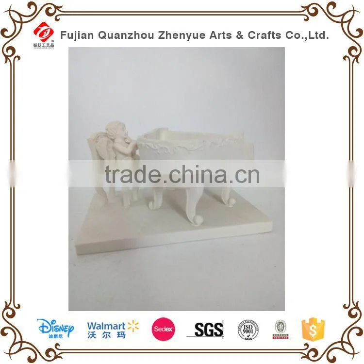 2015 custom resin life size angel statue