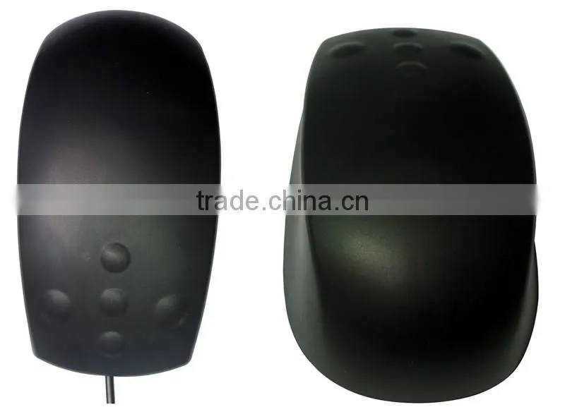 JH-SME33 Waterproof Optical Mouse with USB and PS/2 silicone mouse