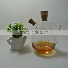 oil and vinegar glass bottle oiler vinegar separator,oil & vinegar cruet set