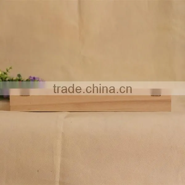 Exquisite Transparent Cover Wooden Cosmetics Storage Box, Square Wood Lattice Packaging Box