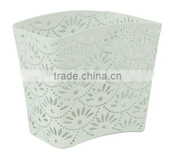 Fashional Arc-shaped Metal Punched Pen Holder For Home/Office/School